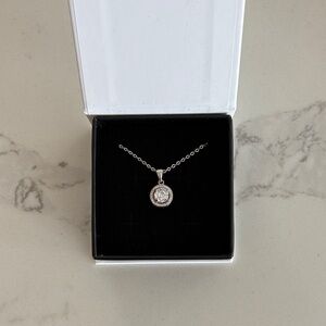 Cate and Chloe White Gold Blake Necklace